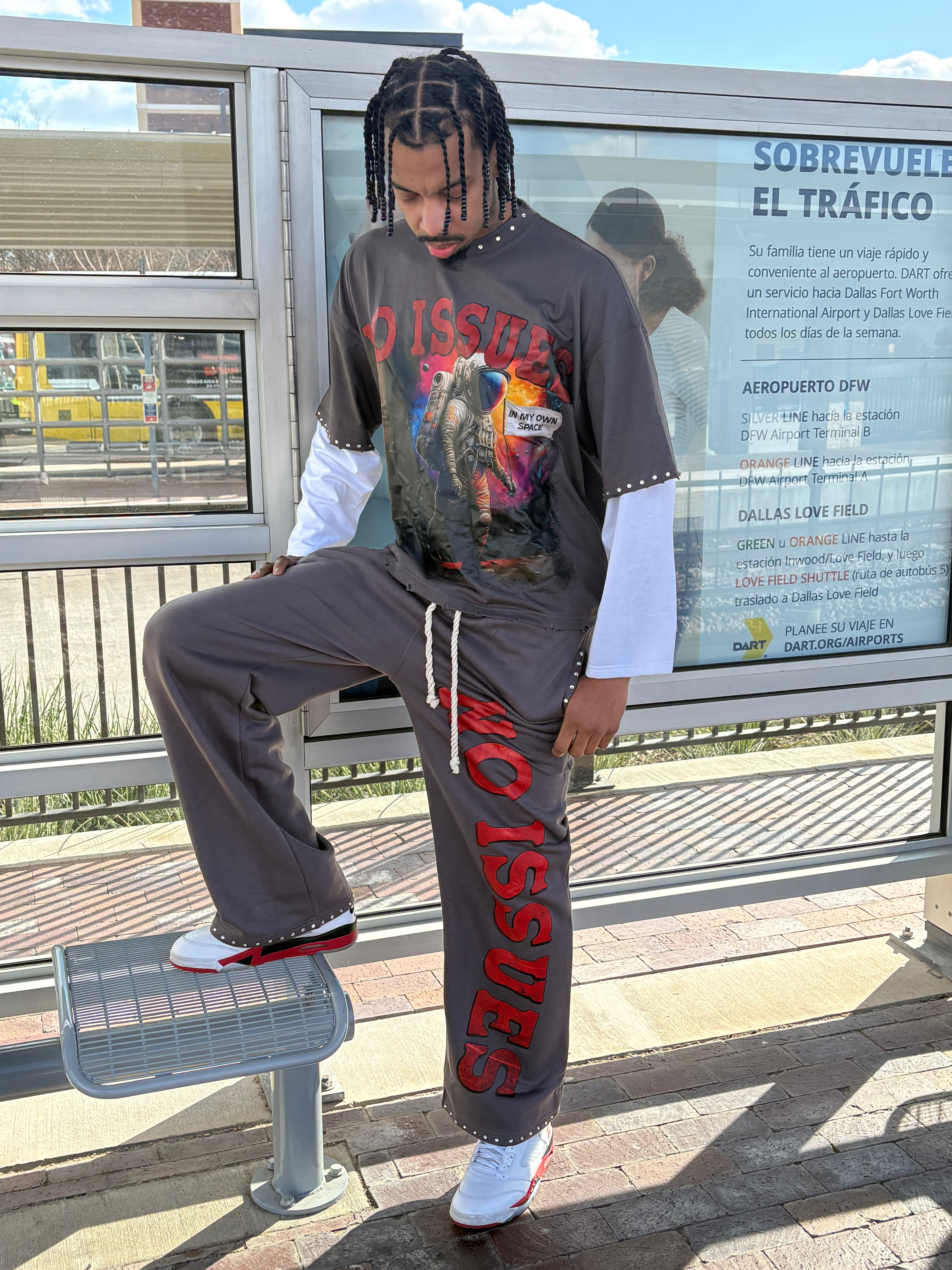 DOUBLE SLEEVE JOGGER SET